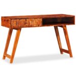 Table d'écriture Bois massif de Sesham 118 x 50 x 76 cm – Image 7
