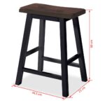 Assortiment de bar 3 pcs MDF Noir – Image 7