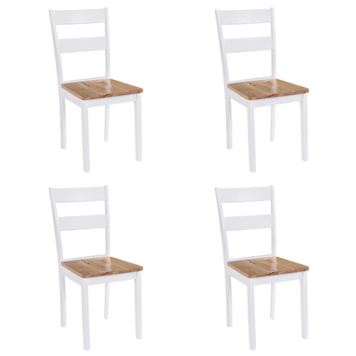 VXL8718475573333_a_en_hd_1.jpg Chaises à manger lot de 4 blanc bois d'hévéa massif – Image 1