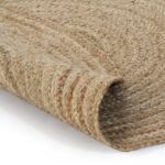 Tapis Jute tressé 120 cm rond – Image 3