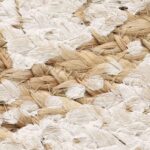 Tapis Jute tressé imprimé 90 cm rond – Image 2