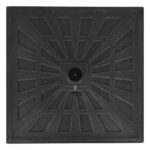 Base carrée de parasol Résine Noir 19 kg – Image 5