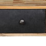 Table console Teck massif de récupération 120 x 30 x 76 cm – Image 7