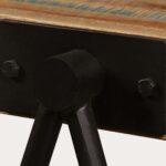 Table d'appoint Teck massif de récupération – Image 6
