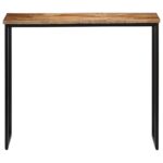 Table console Teck recyclé massif 90 x 30 x 76 cm – Image 3