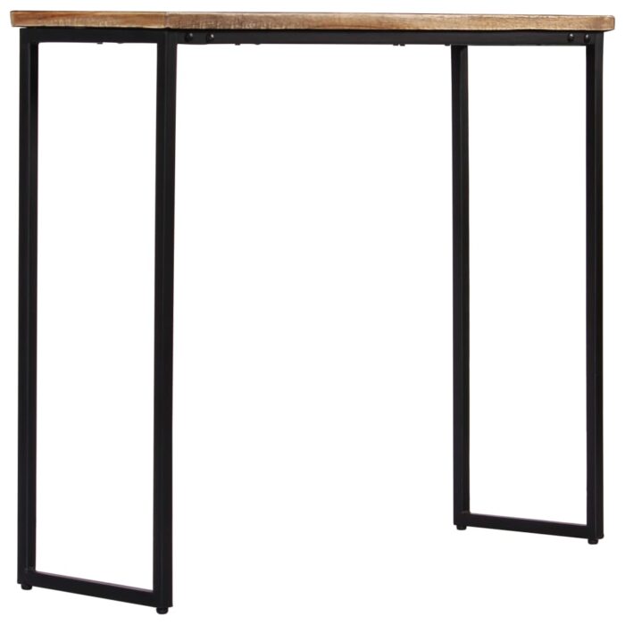 Table console Teck recyclé massif 90 x 30 x 76 cm – Image 4