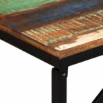 Banc 110 x 35 x 45 cm Bois de récupération massif – Image 4