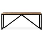 Banc 110 x 35 x 45 cm Bois de manguier massif – Image 3