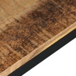 Banc Bois de manguier massif 160x35x45 cm – Image 3