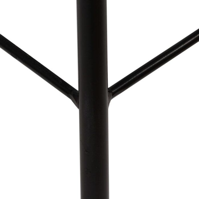 Tabourets de bar lot de 2 bois massif de récupération – Image 7
