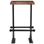 Mobilier de bar 3 pcs Bois de récupération massif Multicolore – Image 4