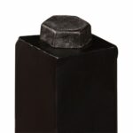 Table de bar Bois massif de récupération 120x60x107 cm – Image 5