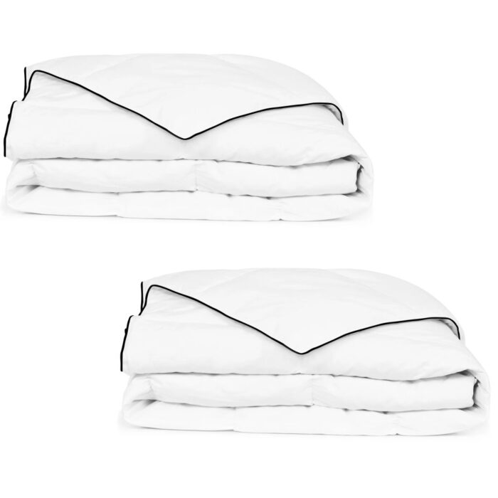 Couette en duvet d'hiver 2 pcs 150 x 200 cm – Image 1