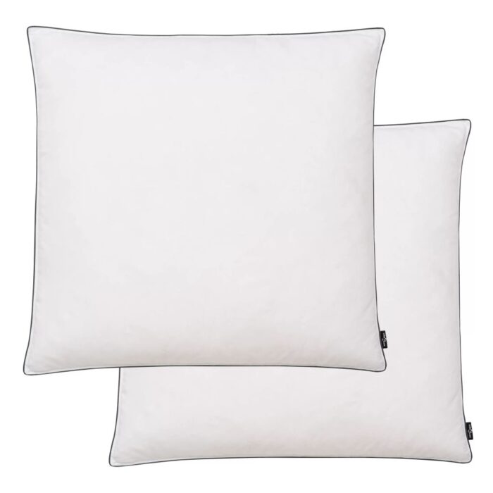 VXL8718475581352_a_en_hd_1.jpg Oreiller 2 pcs Remplissage de duvet 80 x 80 cm Blanc – Image 1