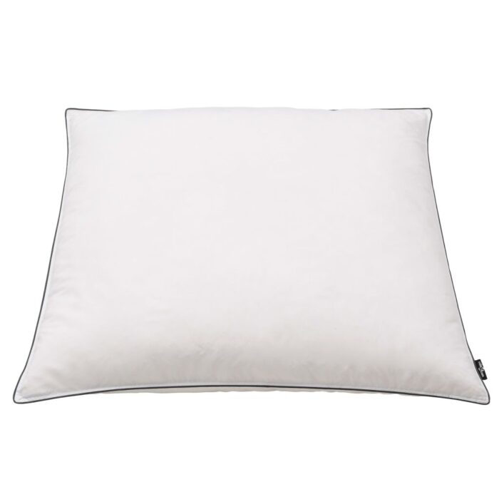Oreiller 2 pcs Remplissage de duvet 80 x 80 cm Blanc – Image 2