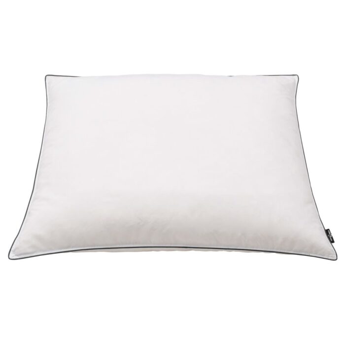 Oreiller 2 pcs Remplissage de duvet 70 x 60 cm Blanc – Image 2