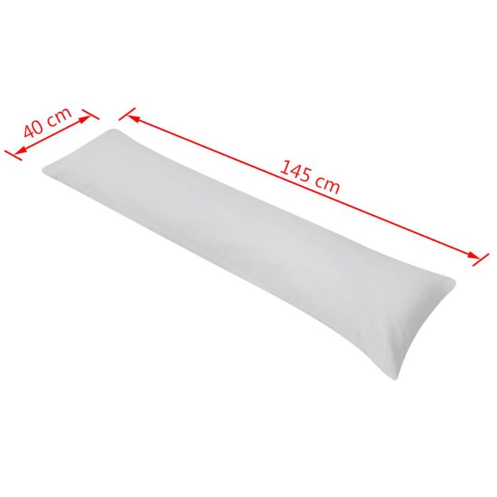 Oreiller de corps 40 x 145 cm Gris – Image 3