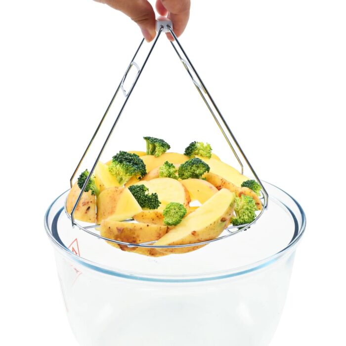 Four à convection halogène avec bague d'extension 800 W 10 L – Image 3