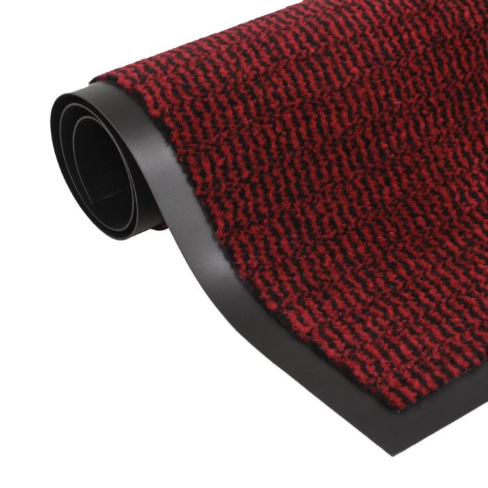 Paillasson rectangulaire 90 x 150 cm Rouge – Image 1