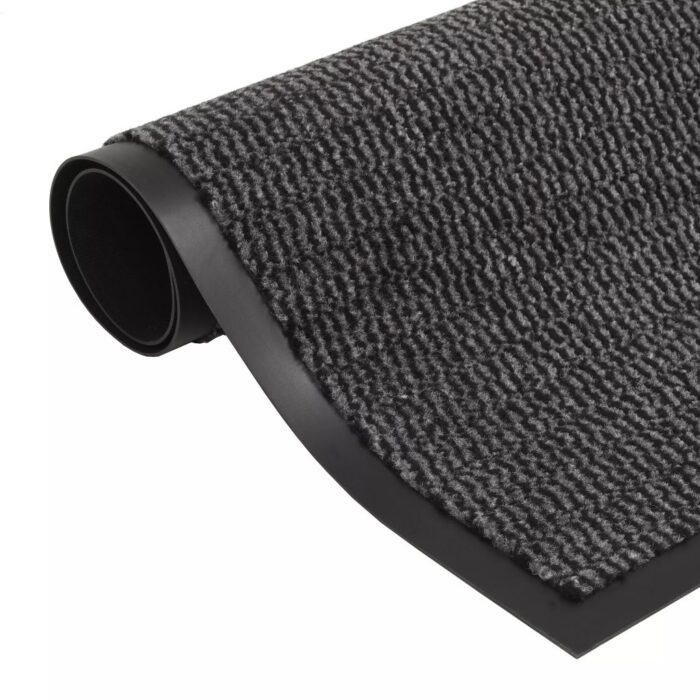 Paillasson rectangulaire 120 x 180 cm Anthracite – Image 1