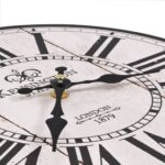 Horloge murale vintage Londres 30 cm – Image 3