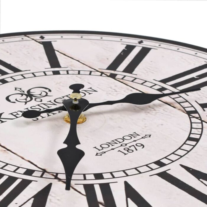 Horloge murale vintage Londres 30 cm – Image 3