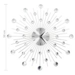 Horloge murale avec mouvement à quartz Design moderne 50 cm – Image 5