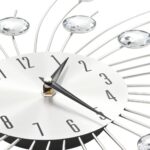 Horloge murale avec mouvement à quartz Design moderne 50 cm – Image 3