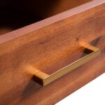 Table basse Bois d'acacia massif 90x50x40 cm – Image 4