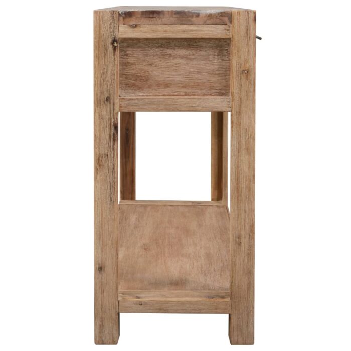 Table console 82x33x73 cm Bois d'acacia massif – Image 4