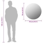 Miroir mural 70 cm Rond Verre – Image 6
