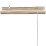 Store roulant en bambou 150x160 cm Naturel – Image 4