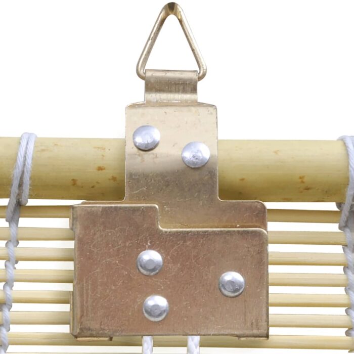 Store roulant en bambou 80x220 cm Naturel – Image 4