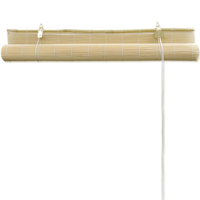Store roulant en bambou 140x220 cm Naturel – Image 3