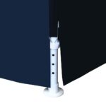 Tonnelle de jardin 3 x 12 m Bleu – Image 5