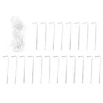 Tonnelle de jardin 3 x 12 m Bleu – Image 6