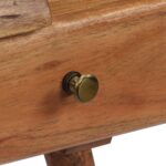 Table de chevet Bois d'acacia massif 45 x 32 x 55 cm – Image 7