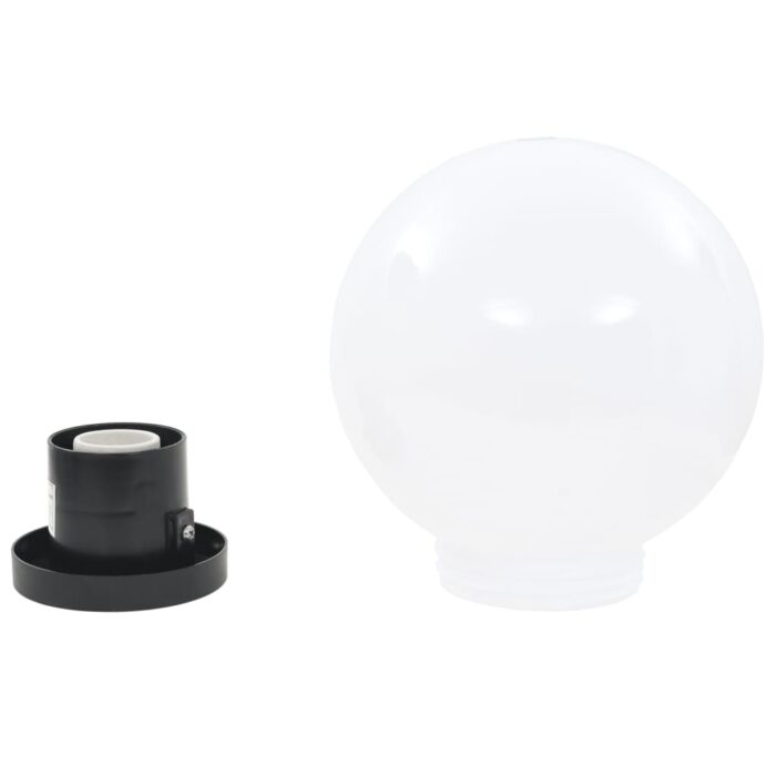 Lampe à LED sous forme de boule 2 pcs Sphérique 20 cm PMMA – Image 3