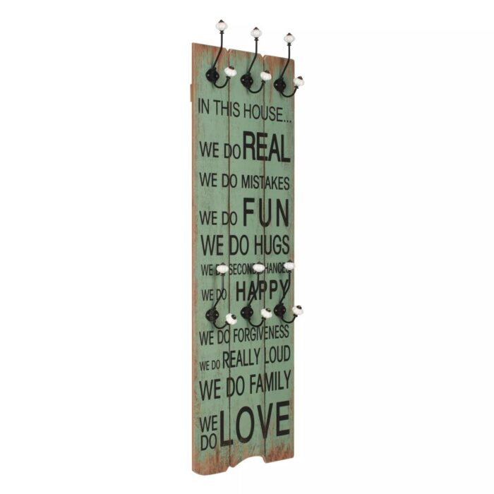 VXL8718475593270_a_en_hd_1.jpg Porte-manteau mural avec 6 crochets 120 x 40 cm HAPPY LOVE – Image 1