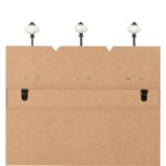 Porte-manteau mural avec 6 crochets 120 x 40 cm FAMILY – Image 5