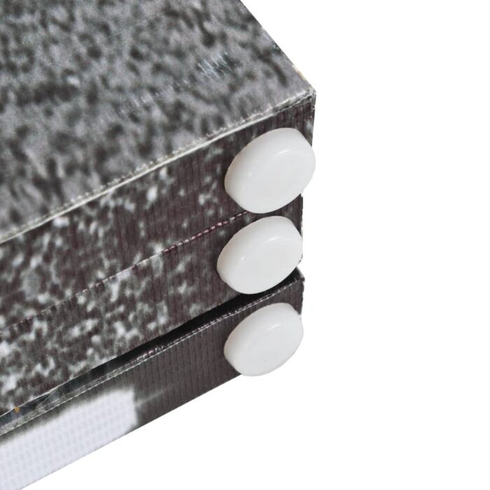 Cloison de séparation 120 x 170 cm Bus londonien Noir et blanc – Image 4