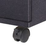 Meuble à tiroirs 33x45x60 cm Noir – Image 3