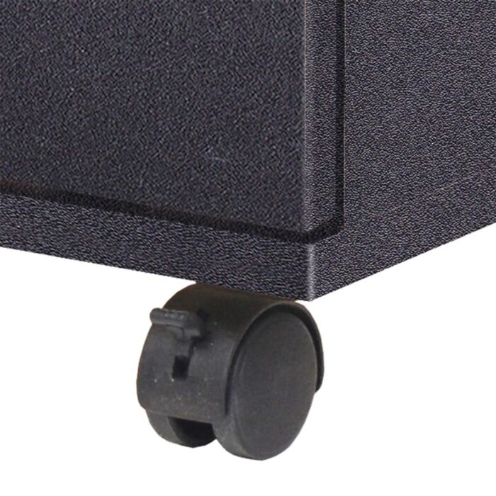 Meuble à tiroirs 33x45x60 cm Noir – Image 3