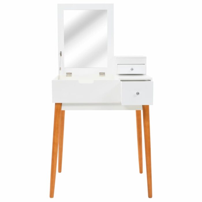 Coiffeuse avec miroir MDF 60 x 50 x 86 cm – Image 11