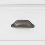 Vaisselier avec 4 portes MDF et Bois de pin 80x40x180 cm – Image 2