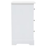 Table de chevet MDF et bois de pin 35x32x59 cm – Image 2