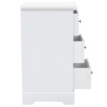 Table de chevet MDF et bois de pin 35x32x59 cm – Image 5