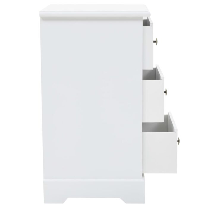 Table de chevet MDF et bois de pin 35x32x59 cm – Image 5