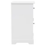 Table de chevet MDF et bois de pin 35x32x59 cm – Image 2