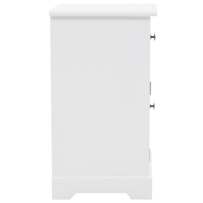 Table de chevet MDF et bois de pin 35x32x59 cm – Image 2